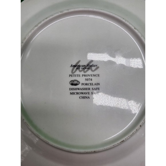 American Atelier Petite Provence Rooster plate - Picture 4 of 5